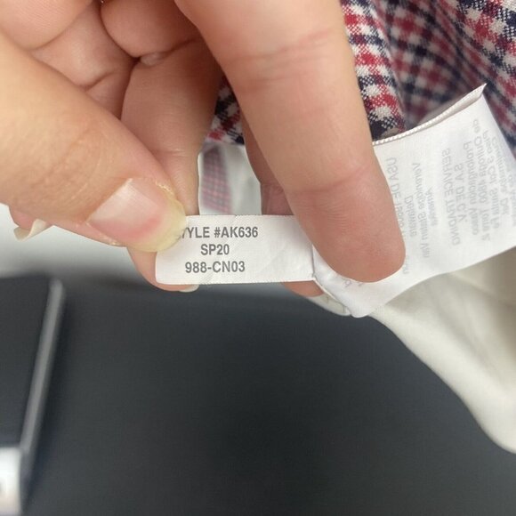 J. Crew Women's Plaid Pencil Dress Size 2 Red Black Mini Check Cotton Sleeveless - Picture 5 of 12